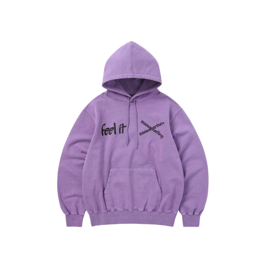 Thisisneverthat x Public Release Feel It Hoodie Faded Purple
