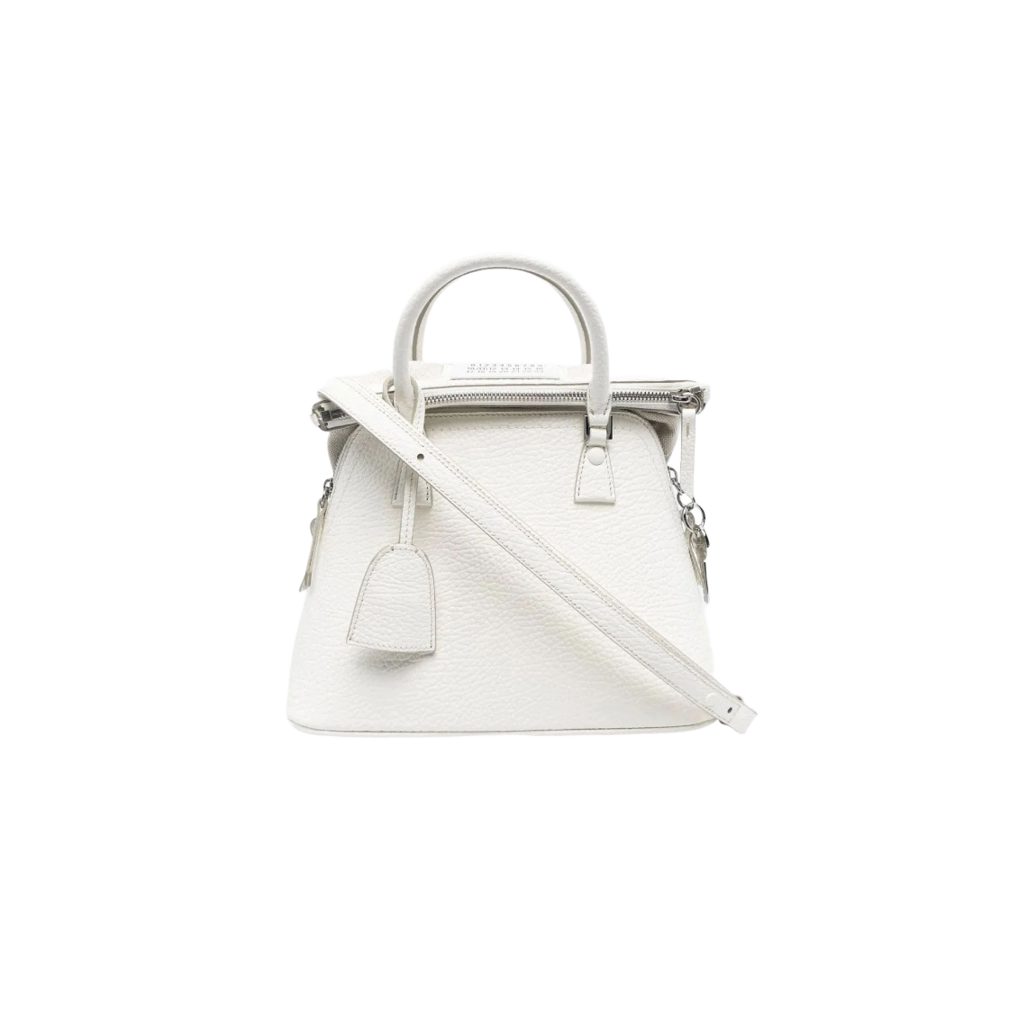 S56WG0082P4455H0157 Maison Margiela 5AC Mini Shoulder Bag Ivory