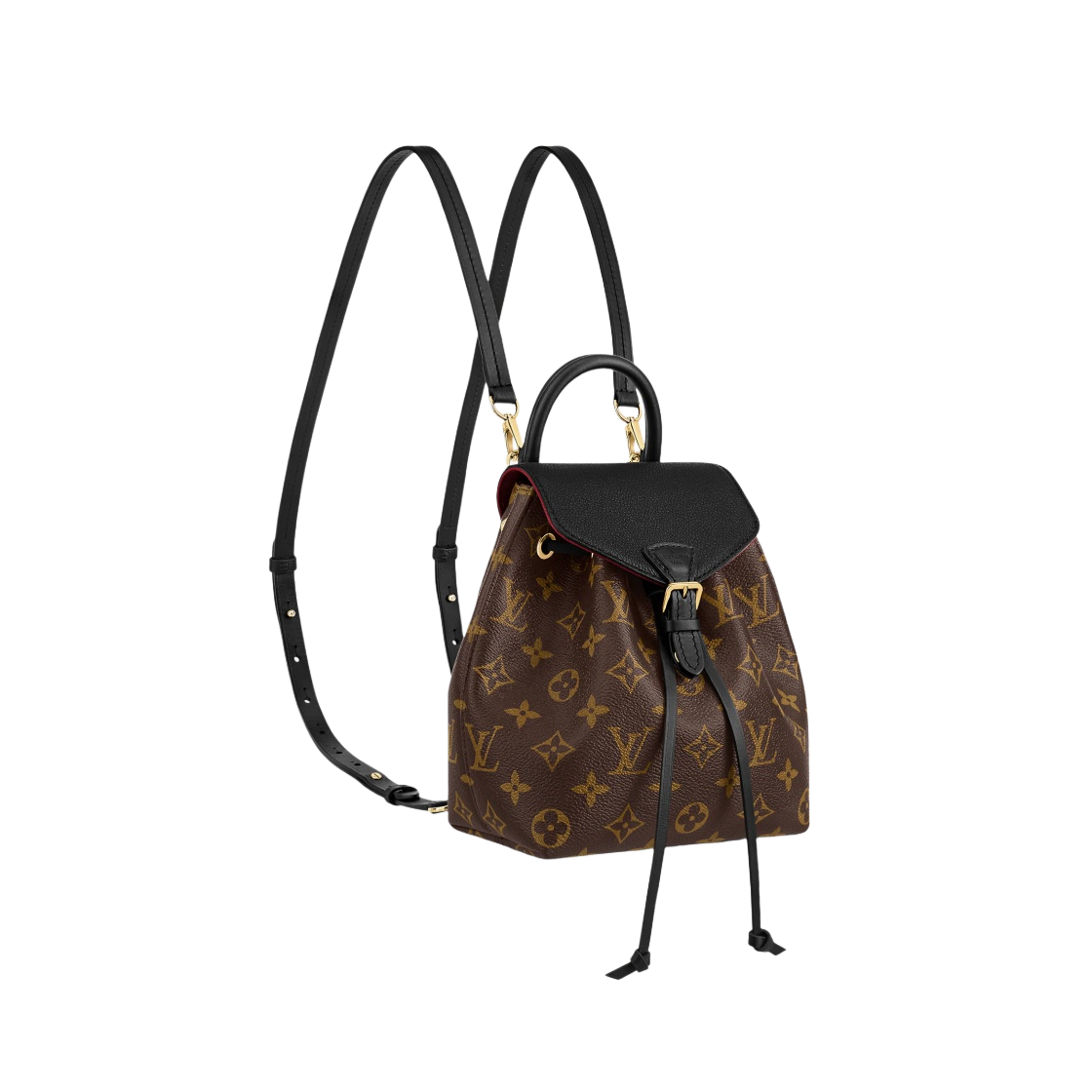M45516 Louis Vuitton Montsouris BB Monogram Black - 대표 이미지 #1