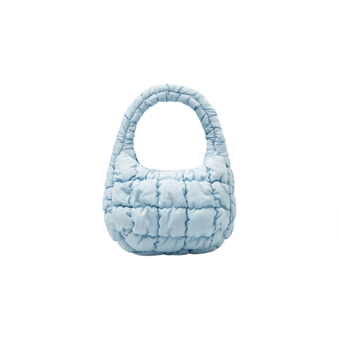 코스 퀼티드 마이크로백 라이트 블루(COS Quilted Micro Bag Light Blue)
