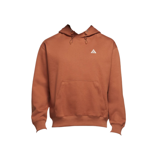 Nike ACG Therma-Fit Fleece Pullover Hoodie Dark Russet Monarch - Asia