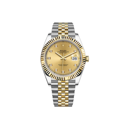 Rolex Datejust 41mm 126333 Champagne Diamond-Set Jubilee