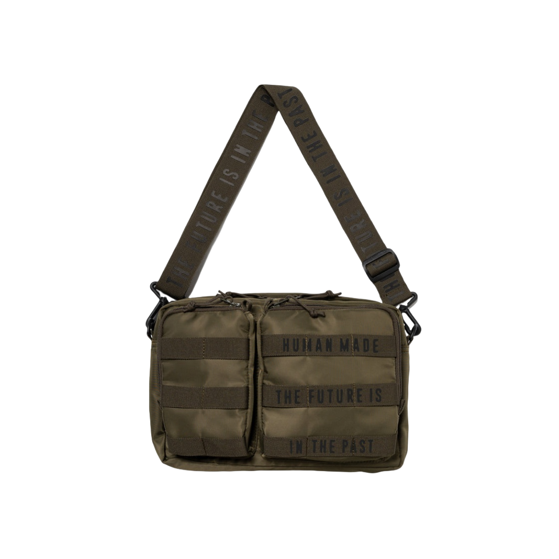 HM27GD026/HM27GD102 Human Made Military Pouch Large Olive Drab