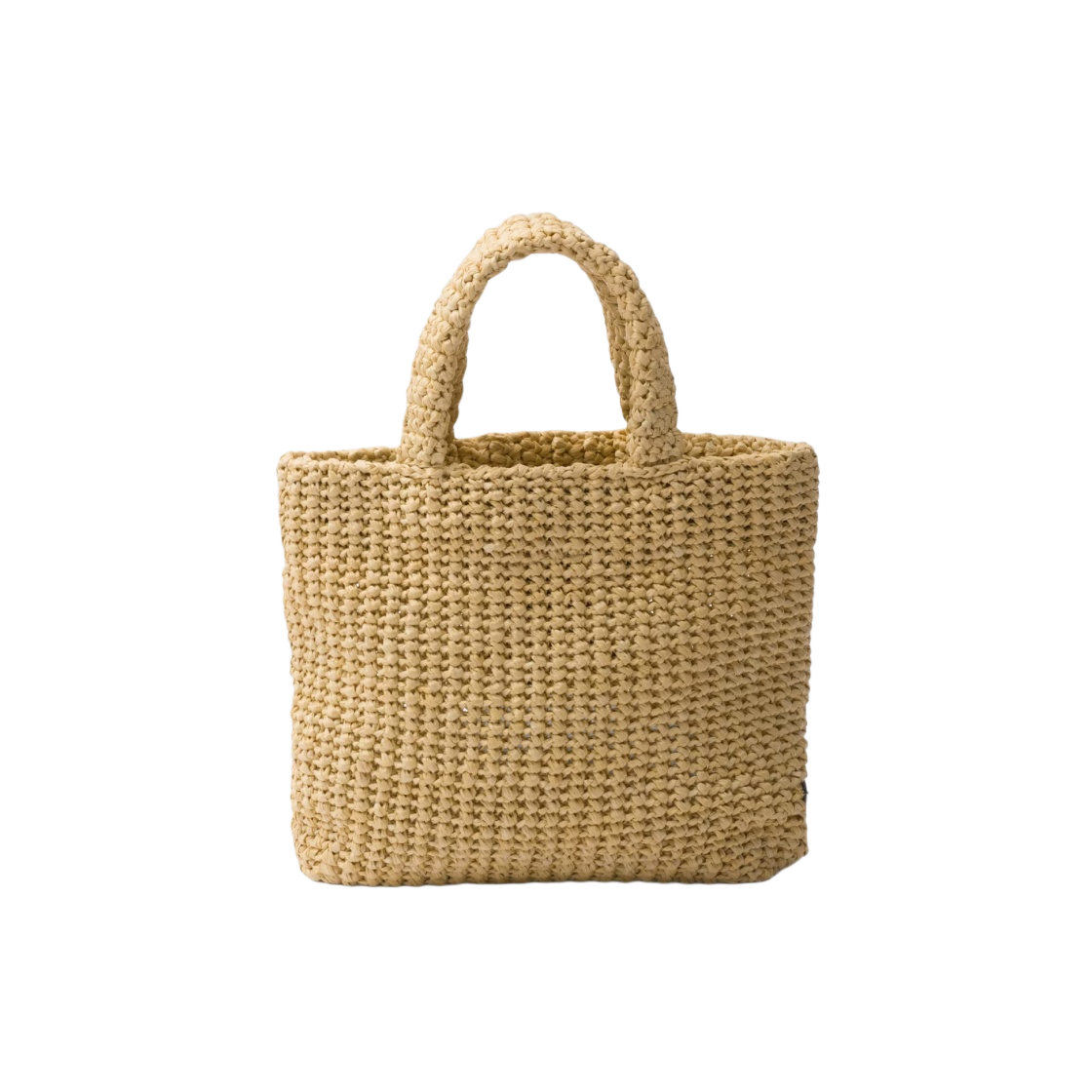 프라다 스몰 크로쉐 토트백 내츄럴(Prada Small Crochet Tote Bag Natural) - 3
