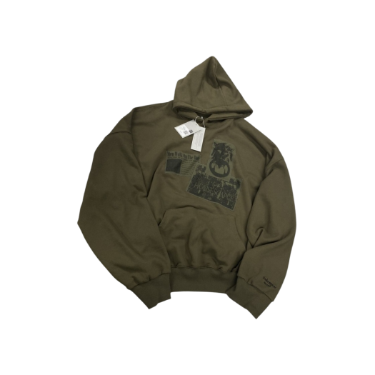 トップス EMOSTANCECLUB * UNDERMYCAR DOUBLE HOODIE EMOSTANCECLUB】× UNDERMYCAR DOUBLE LOGO OVERSIZ