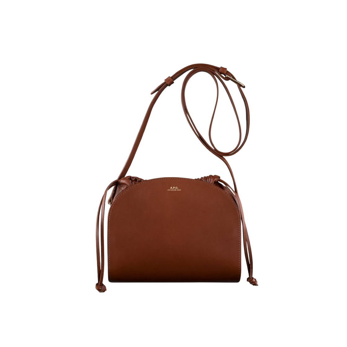 아페쎄 데미룬 포숑 미니백 넛 브라운(A.P.C. Demi-Lune Pochon Mini Bag Nut Brown) - 1
