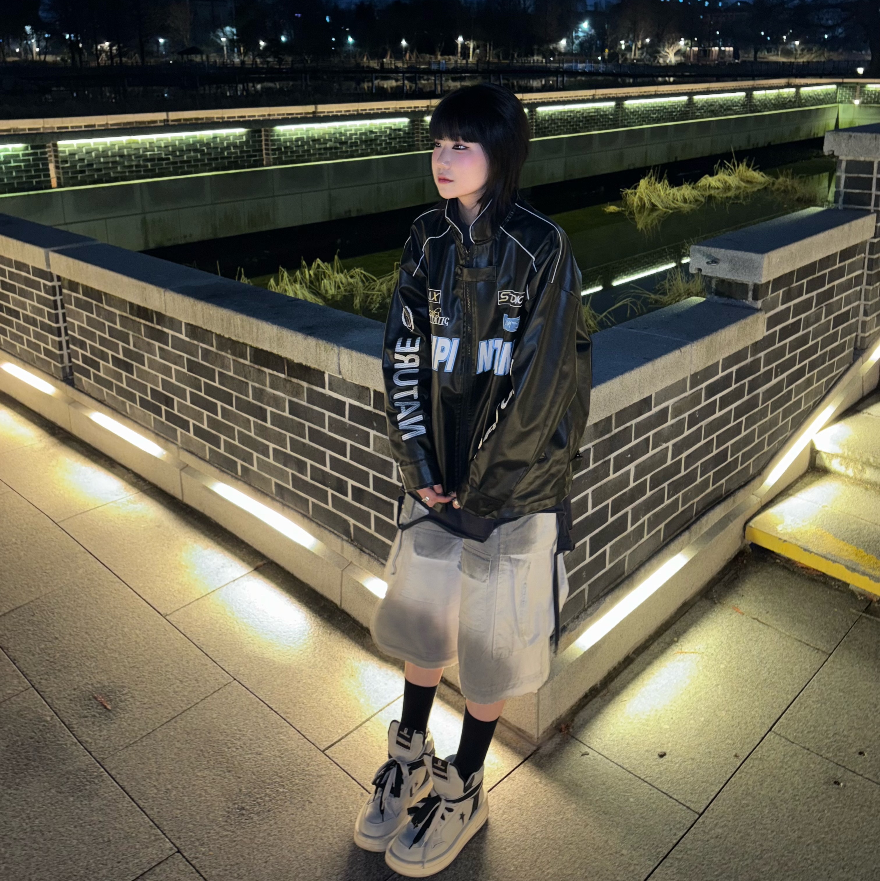 Converse x Drkshdw Turbowpn Pelican 착용 스타일 - 1