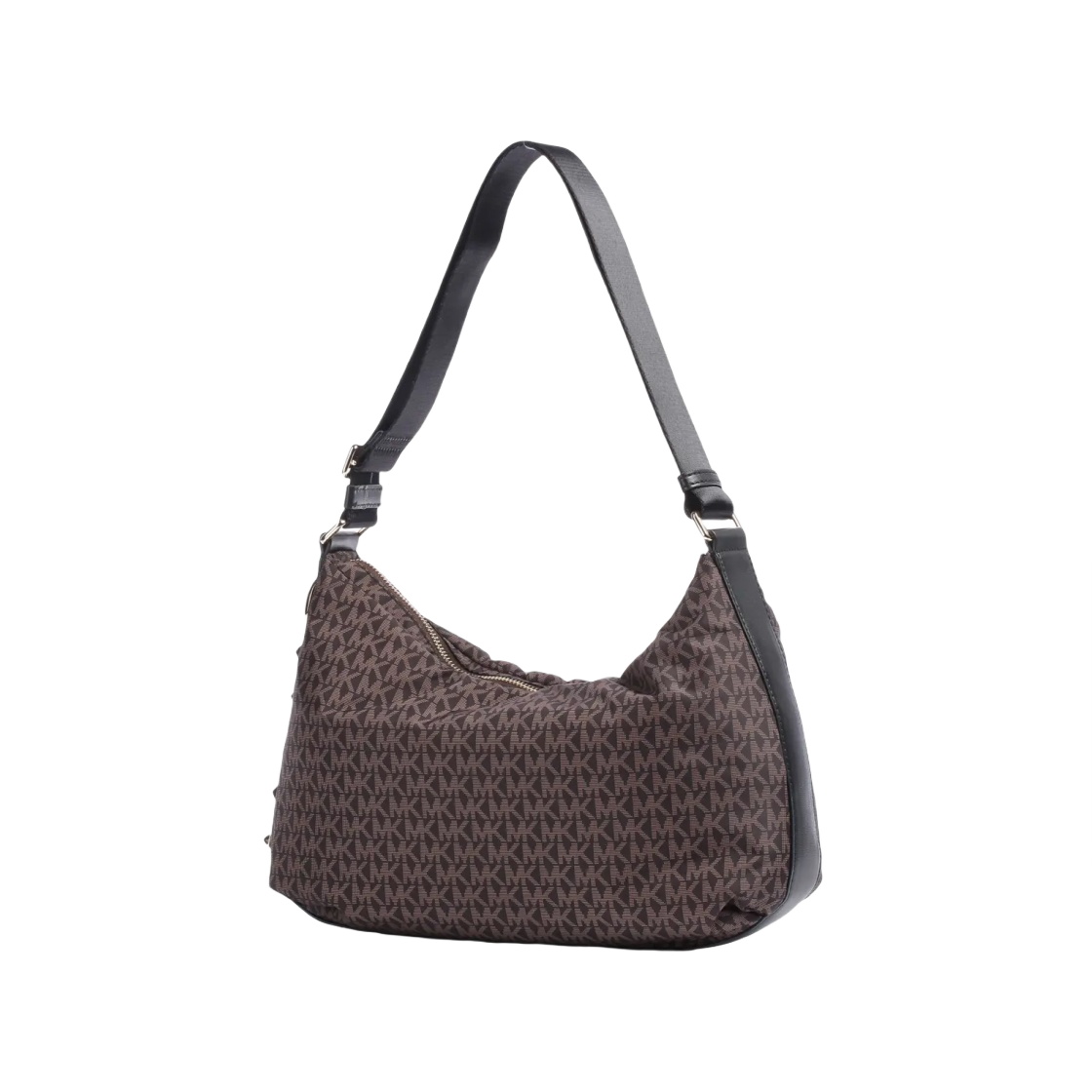 마이클 코어스 레오니 라지 폴리에스터 크로스바디백 브라운 블랙(Michael Kors Leonie Large Polyester Crossbody Bag Brown Black) - 2