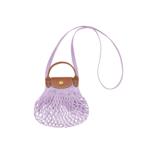 Longchamp Le Pliage Filet Crossbody Bag XS Lilac