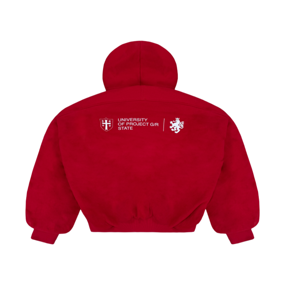 ★Project G/R★Reversible Hoodie MA-1Jacket★Black Red★ PROJECT G/R Men S Reversible Hooded Ma-1 Jacket / Red in