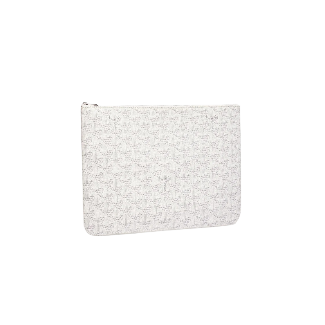 APMSENAT2-MM-50 Goyard Senat Pochette MM White