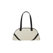 Emis Wide Vintage Tote Bag Ivory