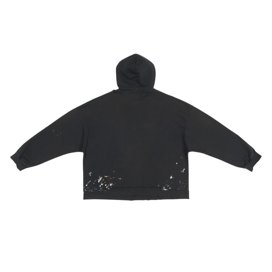 674986TMVH41055 Balenciaga 90/10 Wide Fit Hoodie Black - #2