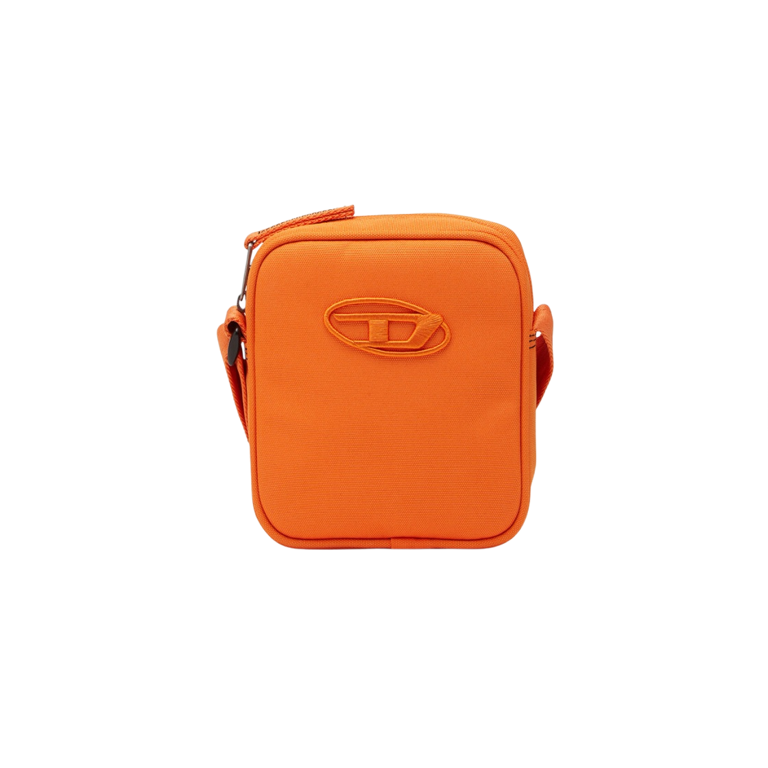 디젤 D.90 카메라백 스몰 크로스바디 인 헤비 듀티 패브릭 오렌지(Diesel D.90 Camera Bag Small Crossbody in Heavy Duty Fabric Orange) - 1