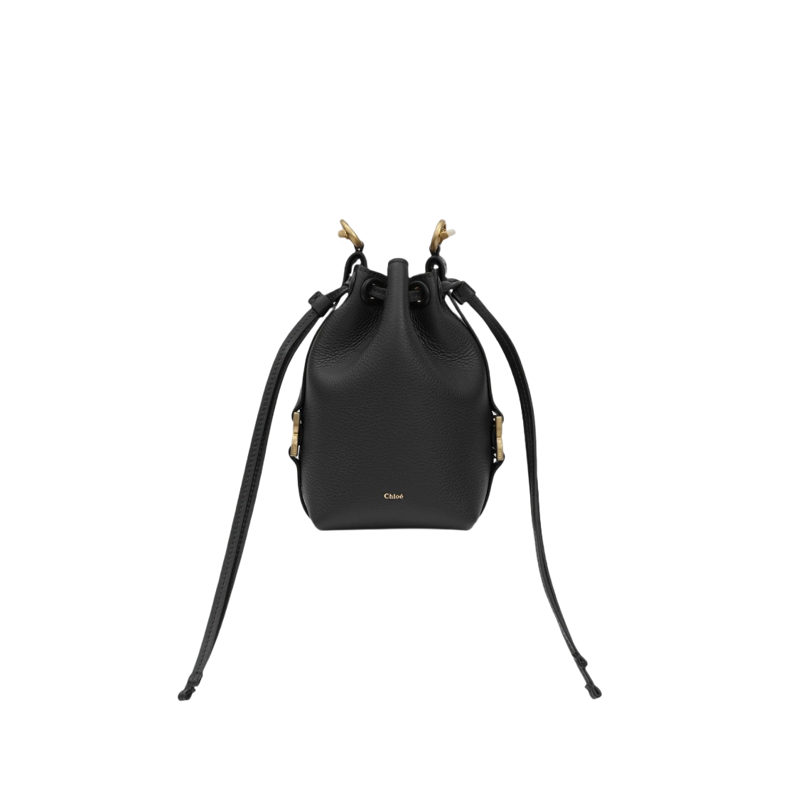 CHC23AP844I31001 Chloe Marcie Micro Bucket Bag Black