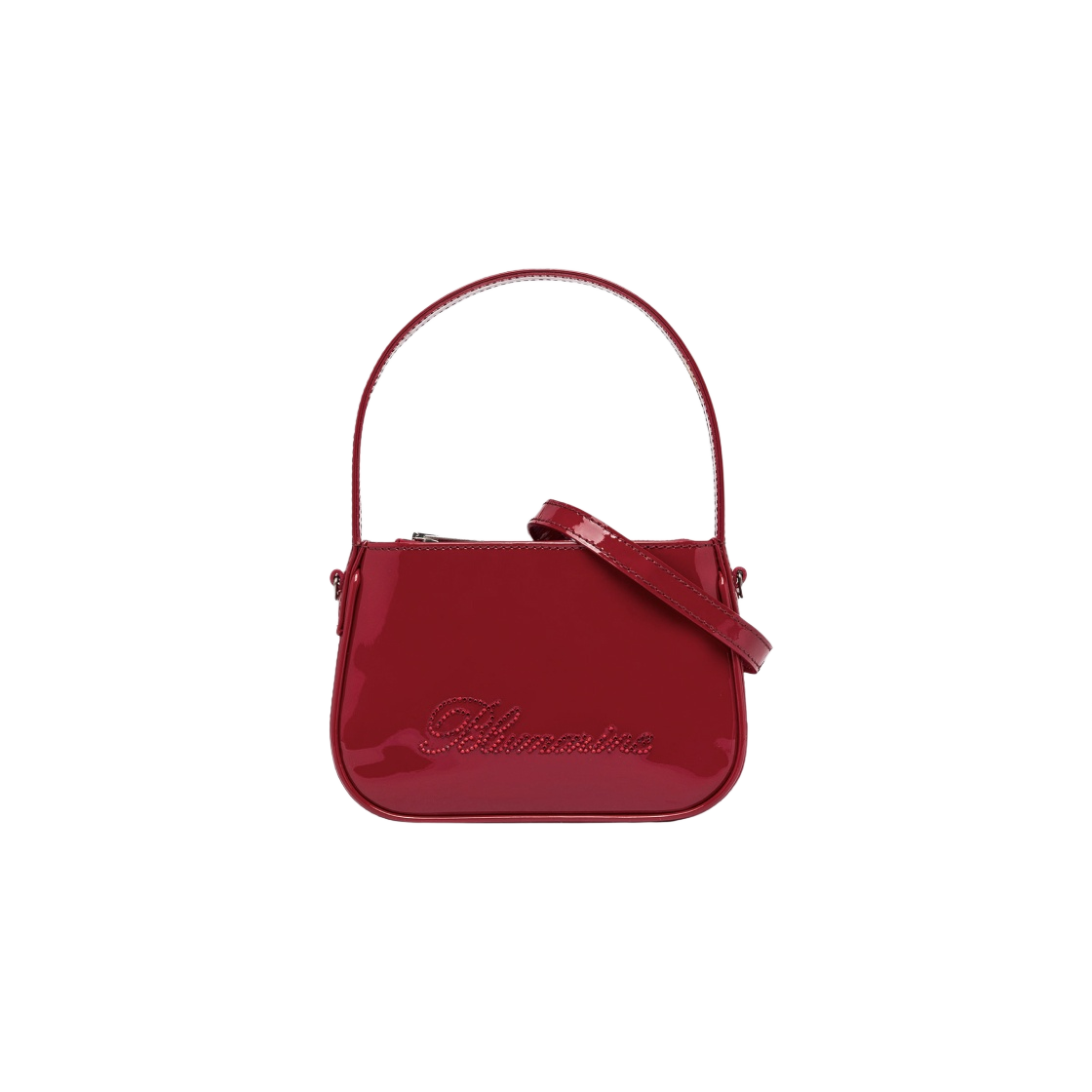 HW170A-N0314 Blumarine Logo Patent Mini Bag Red