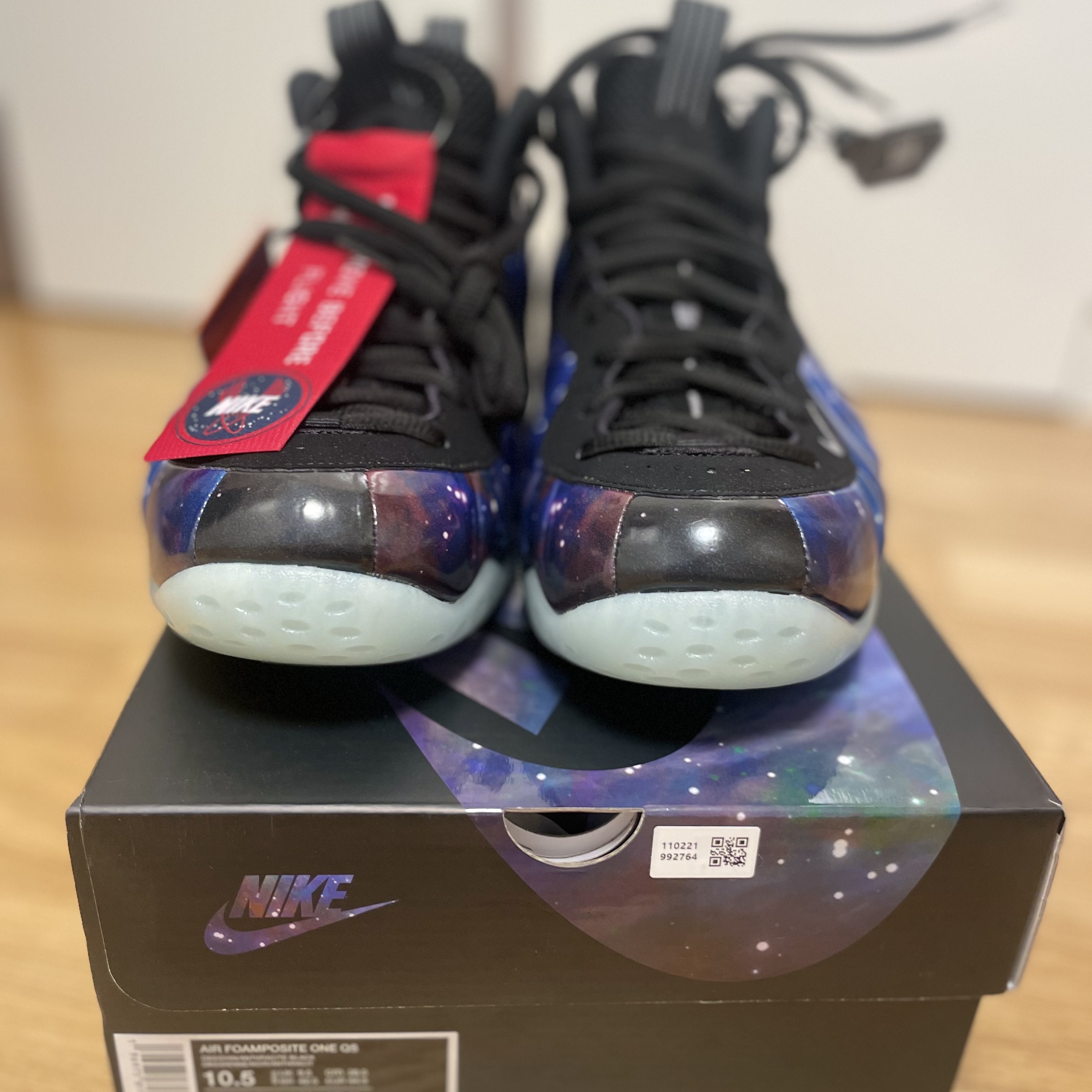 Nike Air Foamposite One Galaxy 착용 스타일 - 3