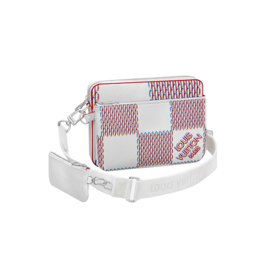 Louis Vuitton Trio Messenger Damier White