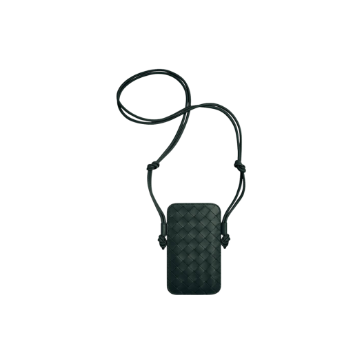 Bottega Veneta Intrecciato Phone Pouch On Strap Inkwell