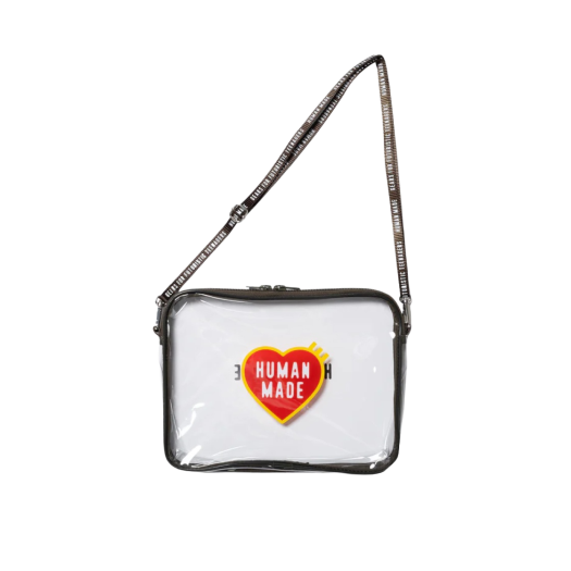 HM25GD059 Human Made PVC Pouch Large Clear