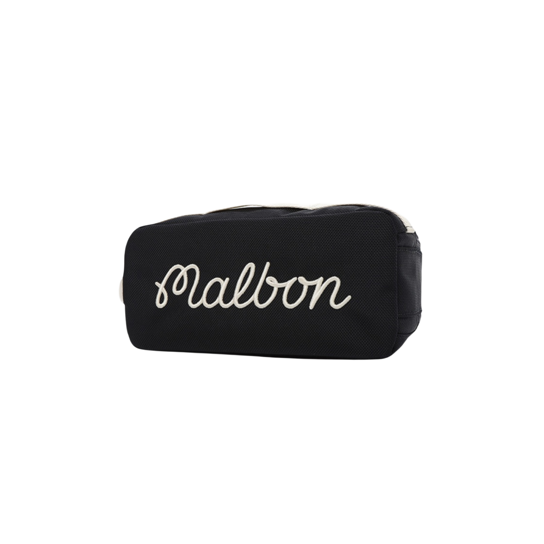 - Malbon Golf Logo Patch Pouch Navy - #4
