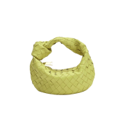 Bottega Veneta Mini Leather Jodie Kiwi