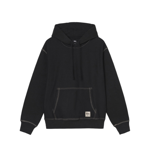 스투시 스탁 도버 스트리트 마켓 뉴욕 후드 블랙 2023 | Stussy