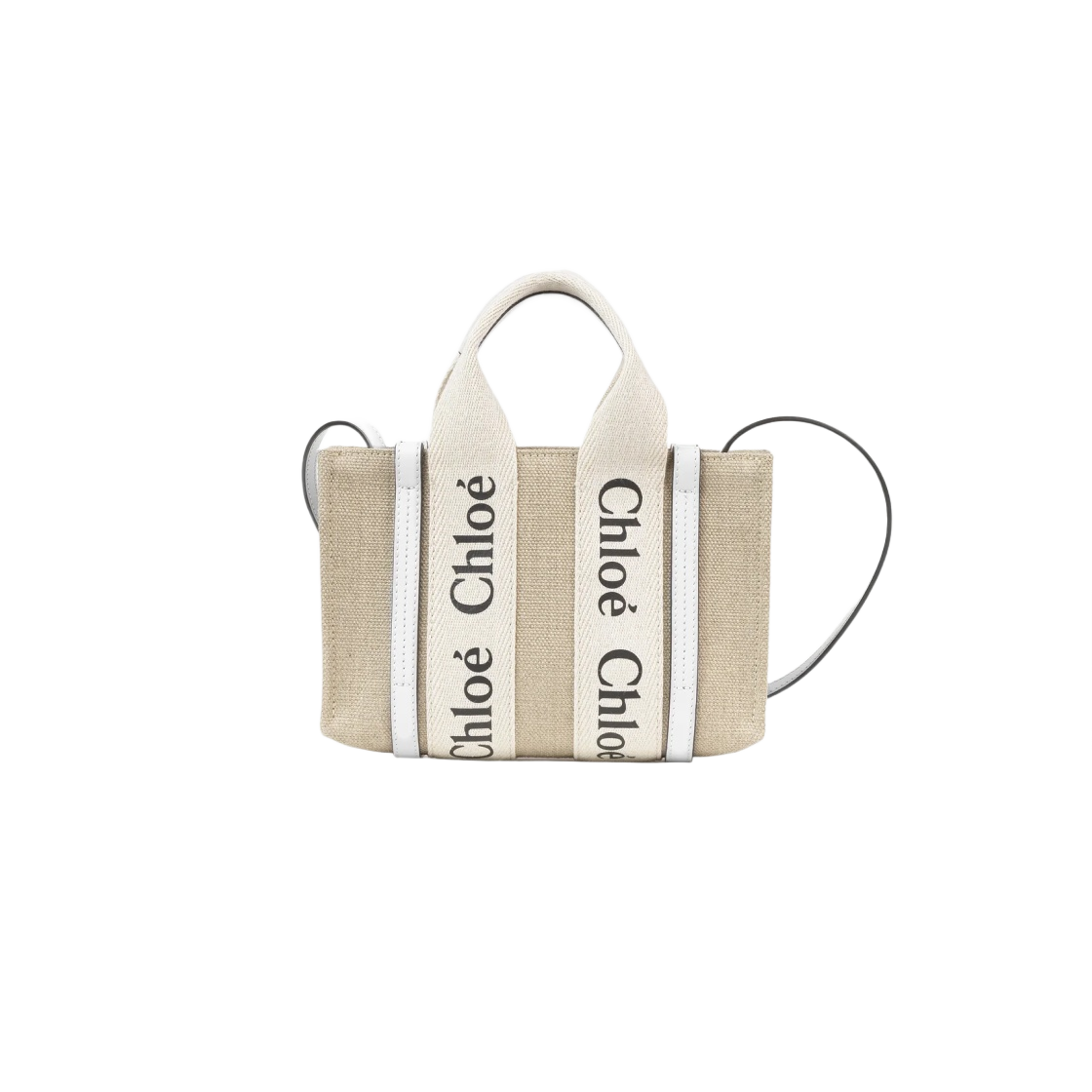 끌로에 우디 미니 토트백 화이트 | Chloe | KREAM Chloe Woody Mini Tote Bag White