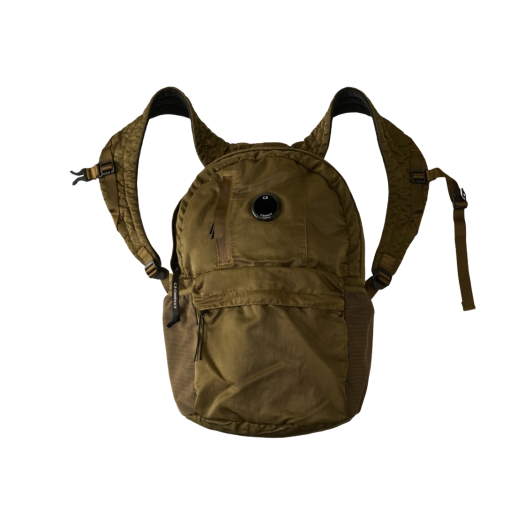 C.P. Company Nylon B Lens Backpack Ivy Green - 24SS