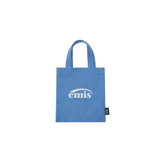 이미스 실버 로고 미니 에코백 네이비 | Emis | KREAM