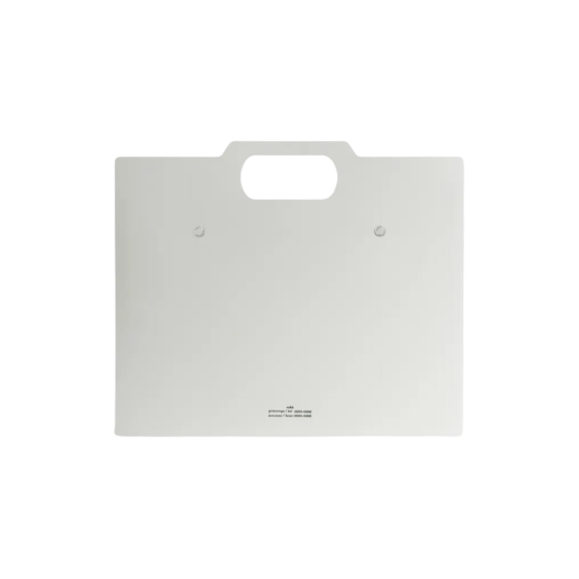 H&M x Rokh File Case Bag White