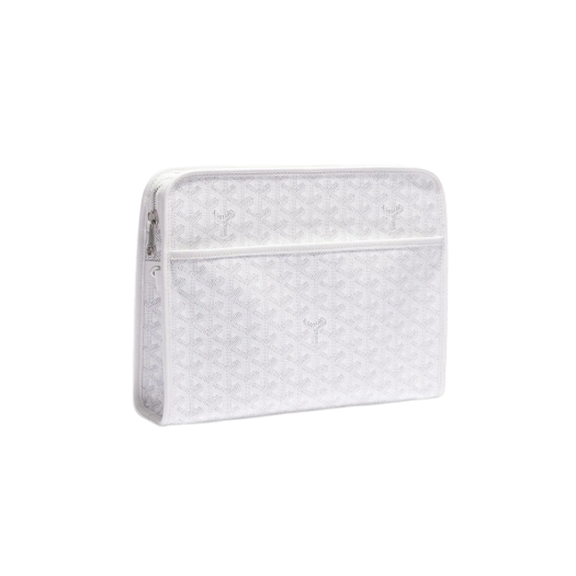 Goyard Jouvence GM Toilet Bag White