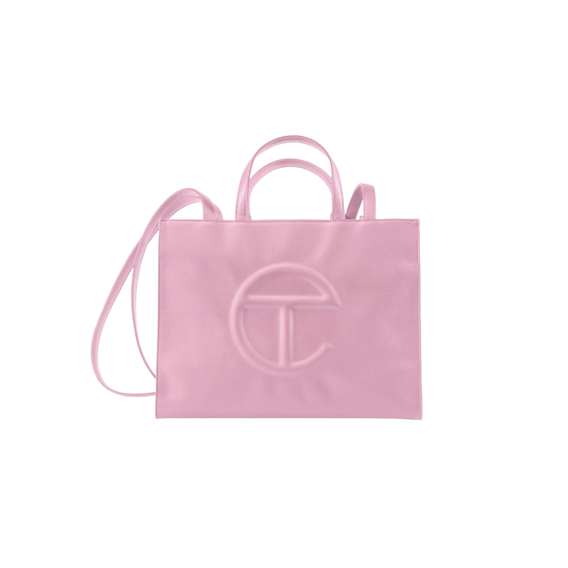 텔파 미디움 쇼핑백 버블검 핑크(Telfar Medium Shopping Bag Bubblegum Pink) - 1