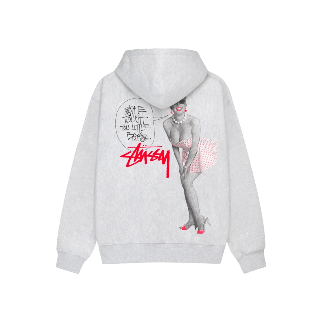 스투시 스케이트 터프 후드 애쉬 헤더 | Stussy | KREAM
