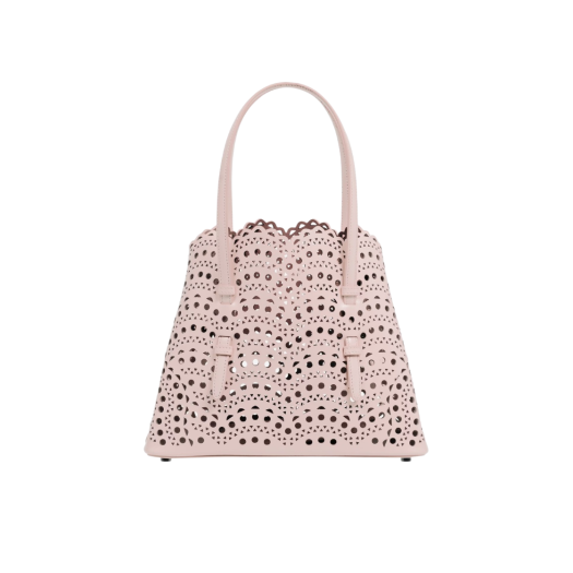 ALAIA ラクスカーフスキン製 VIENNEウェーブ MINA20バッグ 알라이아 비엔 웨이브 럭스 카프스킨 미나 20 백 베이지 | Alaia