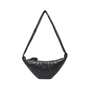 Lemaire Small Croissant Bag Soft Nappa Leather Dark Slate Green