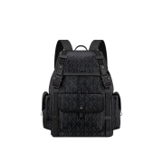 Dior Hit The Road Backpack Dior CD Diamond Canvas Black