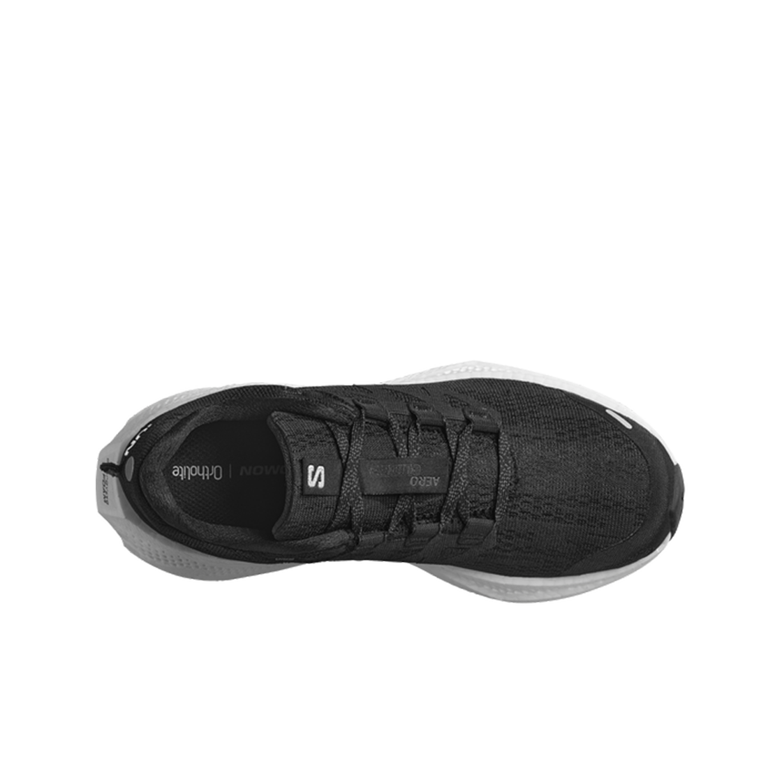(W) 살로몬 에어로 글라이드 3 블랙 화이트((W) Salomon Aero Glide 3 Black White) - 2