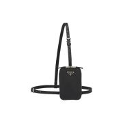 Prada Saffiano Leather Belt Bag Black