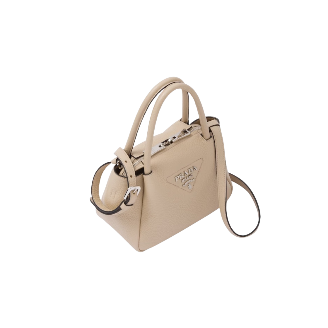 프라다 레더 미니 핸드백 샌드(Prada Leather Mini Handbag Sand) - 2