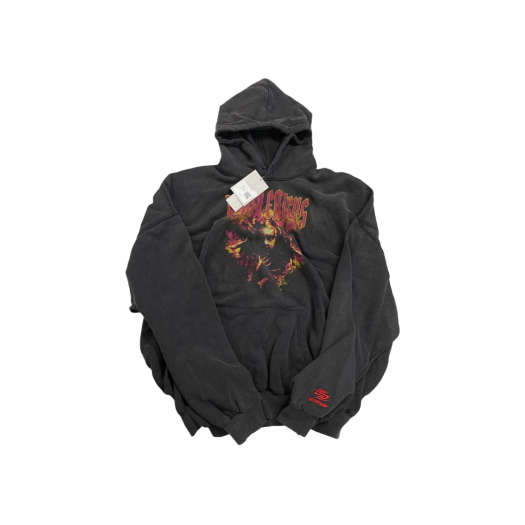 トップス EMOSTANCECLUB * UNDERMYCAR DOUBLE HOODIE 언더마이카 x 에모스탠스클럽 데레모 더블 로고 오버사이즈 후드