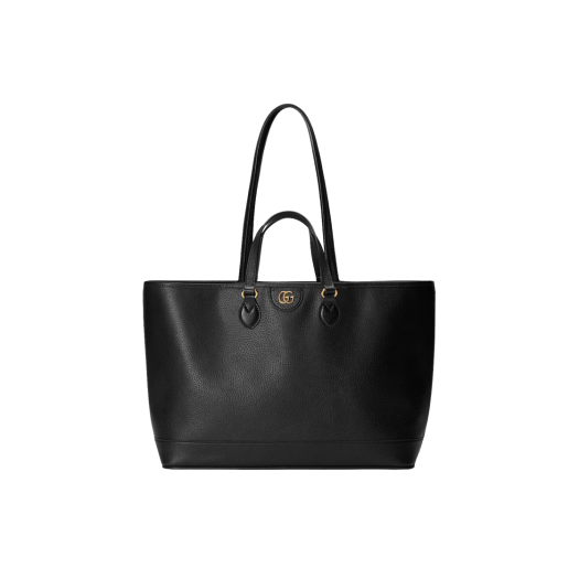 Gucci Ophidia Medium Tote Bag Black Leather