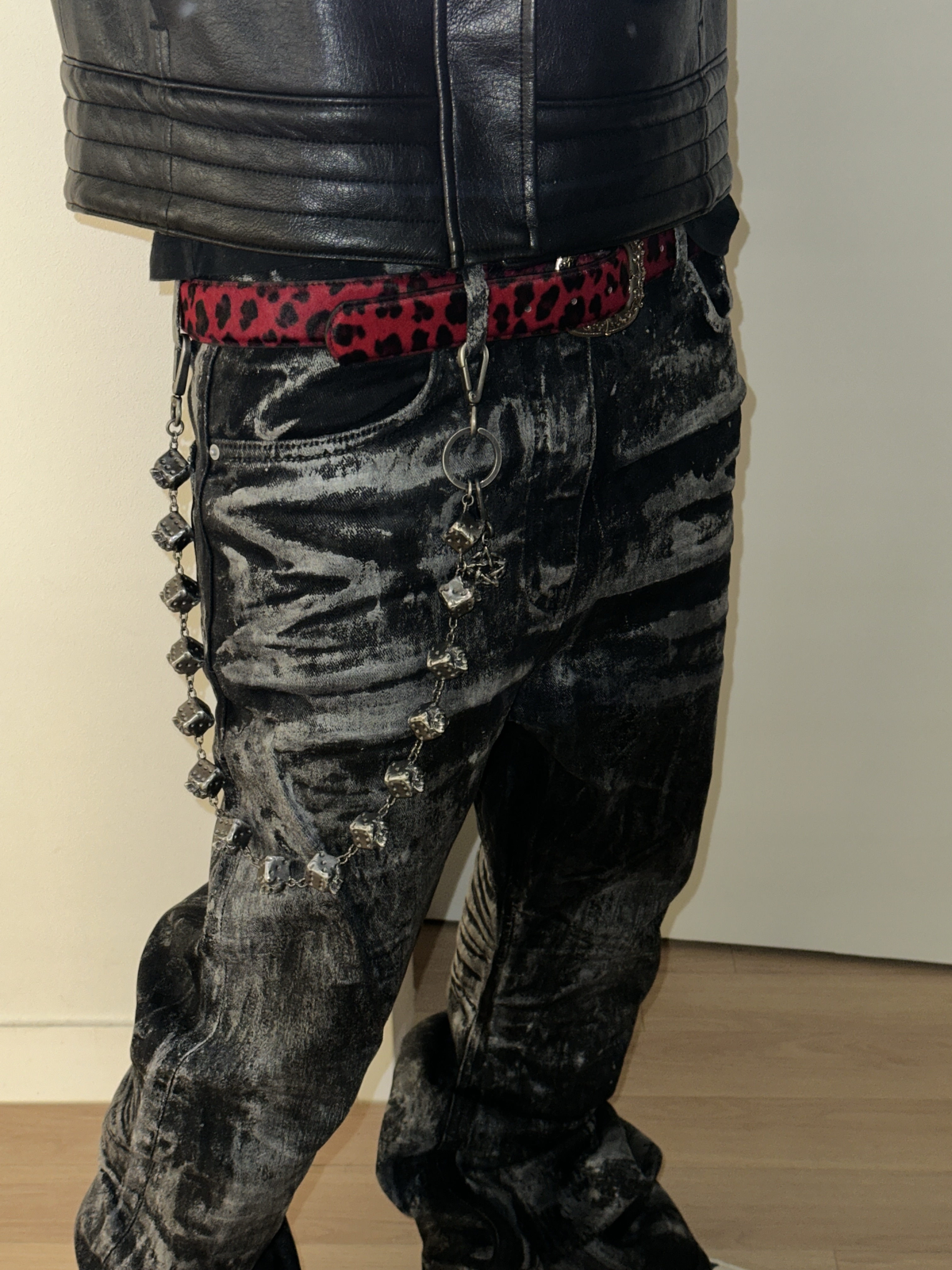Converse x Drkshdw Turbodrk Chuck 70 Hi Black 착용 스타일 - 3