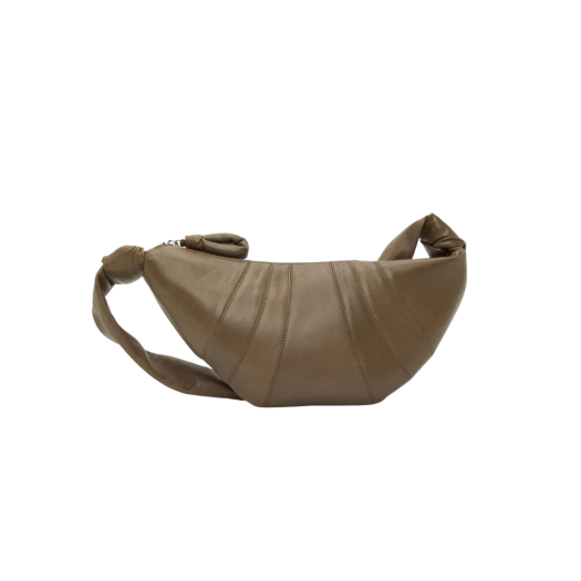 Lemaire Small Croissant Bag Soft Nappa Leather Dark Olive