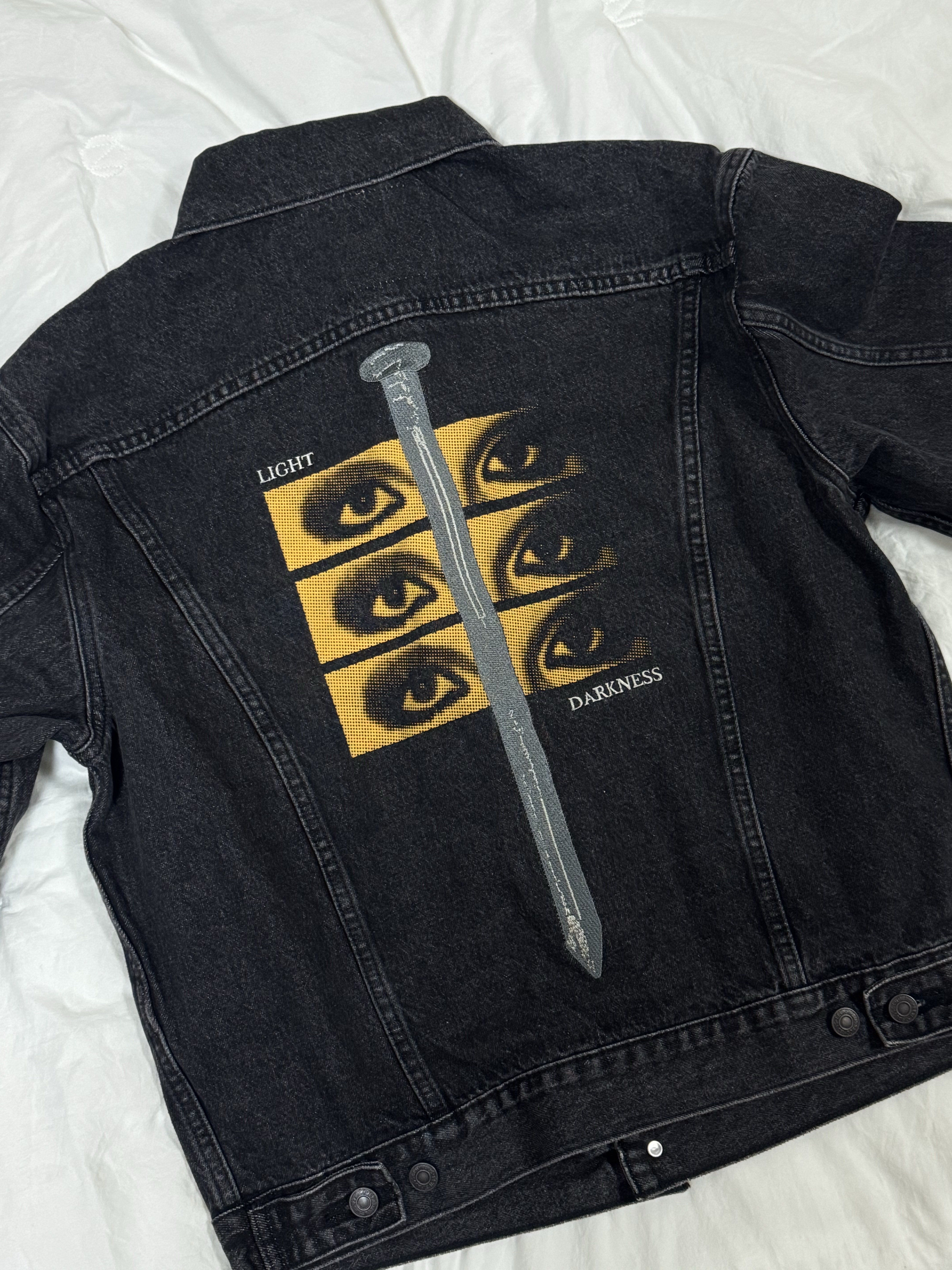 Levi’s x Undercover UC1E9203 Jacket Black 착용 스타일 - 1