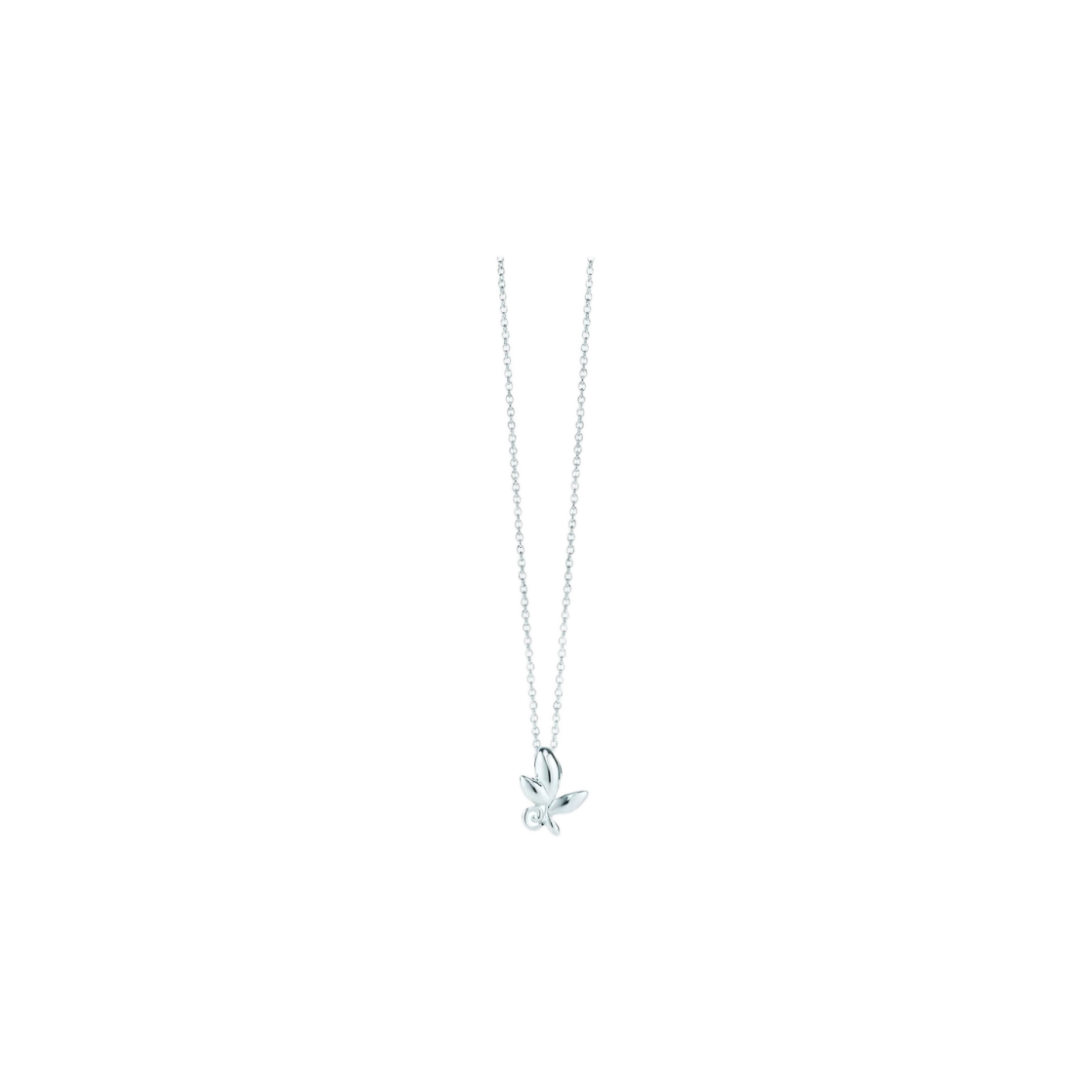 60022332 Tiffany & Co. Paloma Picasso Olive Leaf Pendant Sterling Silver - 대표 이미지 #1