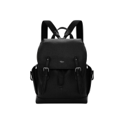 Mulberry Natural Grain Leather Heritage Backpack Black