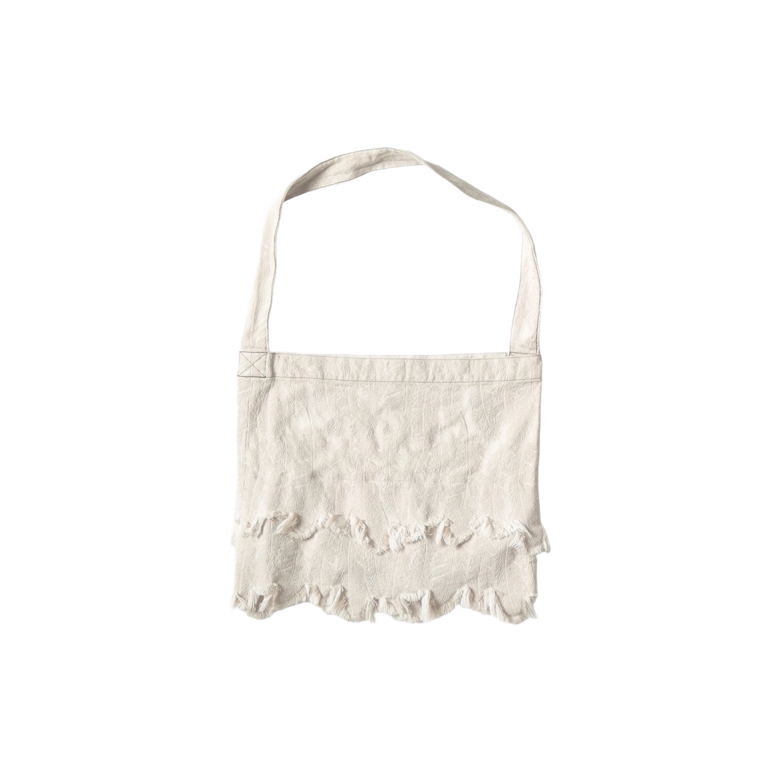 캐피탈 12온즈 페더 데님 북 백 화이트(Kapital 12 oz. Feather Denim Book Bag White) - 2