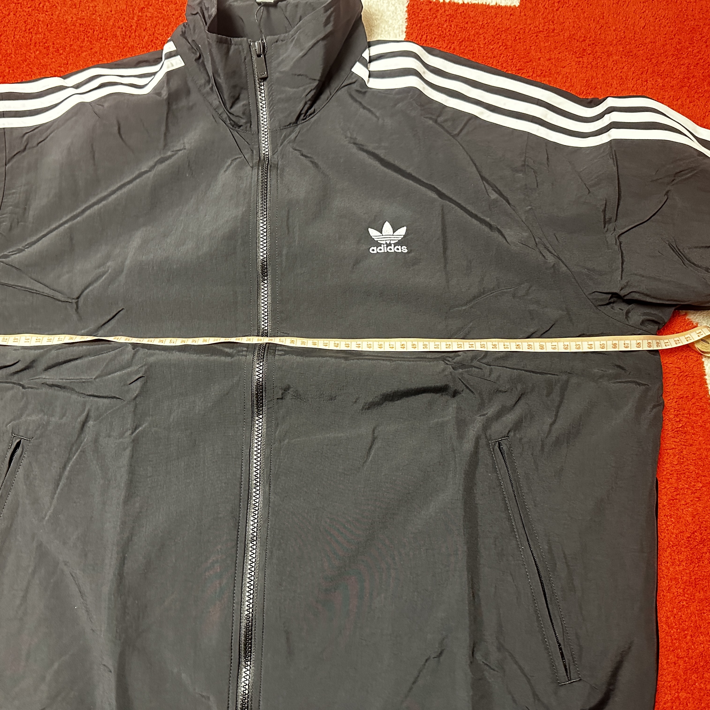 Adidas Adicolor Woven Firebird Track Top Black  - KR Sizing 착용 스타일 - 3