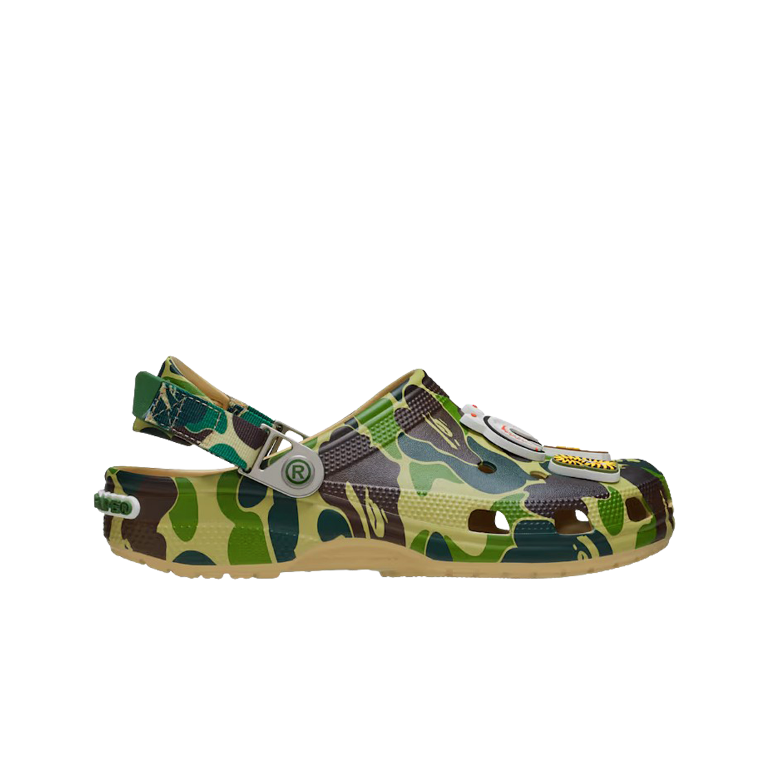 크록스 x 베이프 클래식 클로그 차이(Crocs x BAPE Classic Clog Chai)